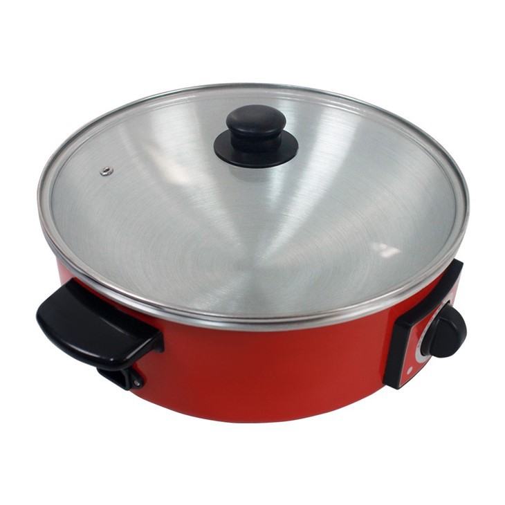 Red Electric Skillet
